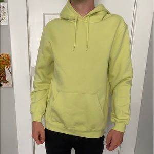 Bright Green Hoodie - Medium